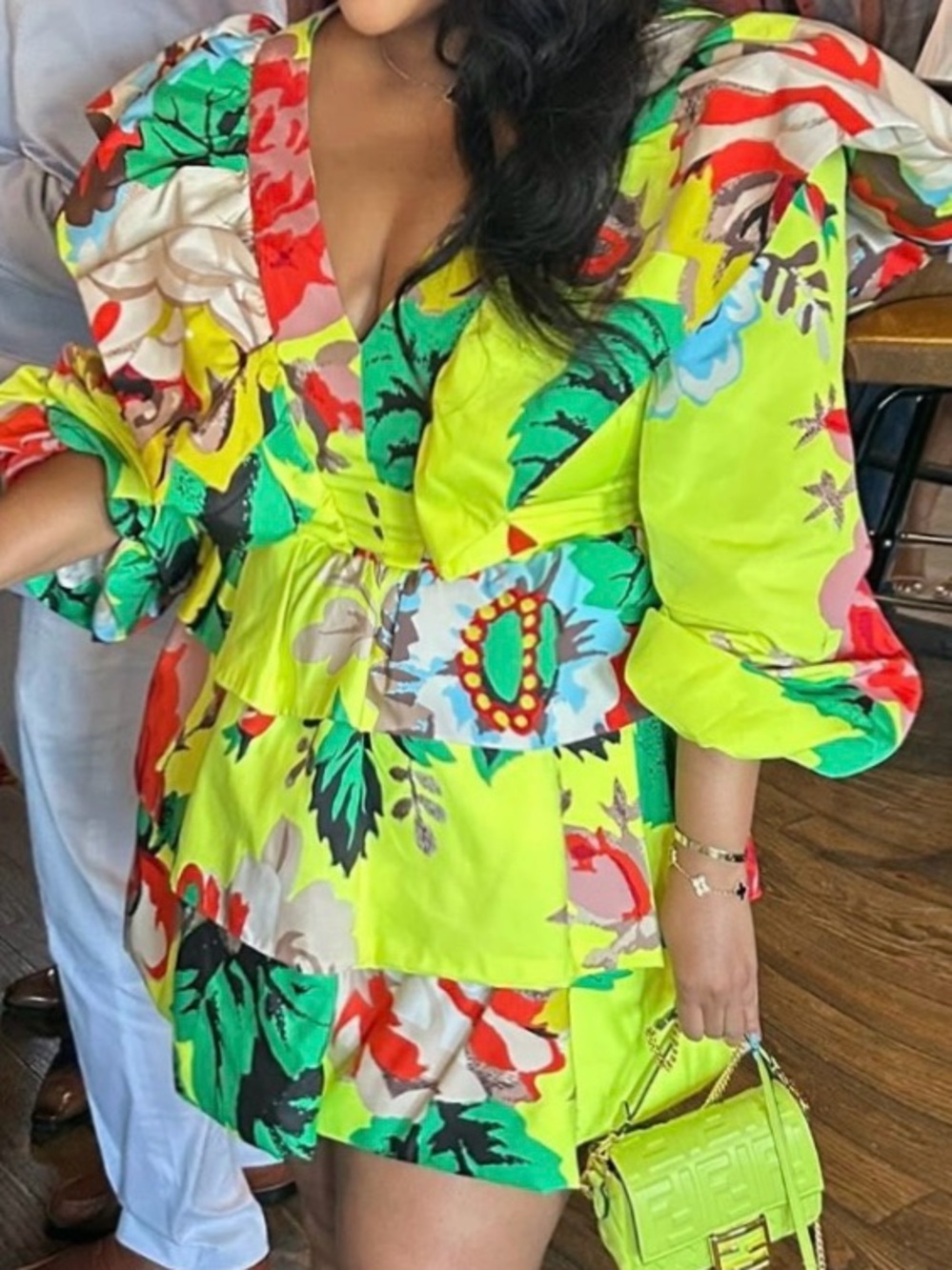 Floral Dress- Christopher Rogers